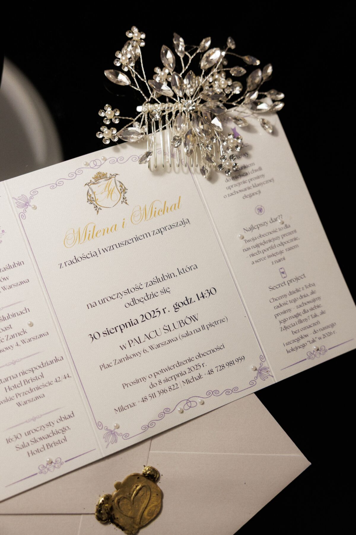 Milena & Michał 30 hotel bristol warszawa wesele mm 021